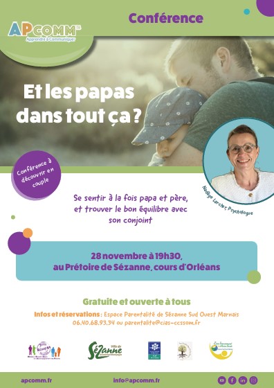 Conférence : Et les papas dans tout ça ?